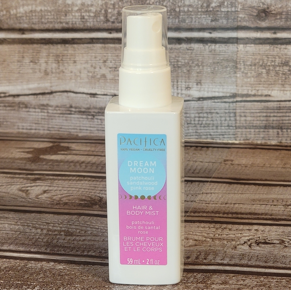 Pacifica Dream Moon Body & Hair Mist 2 oz Travel Size Spray